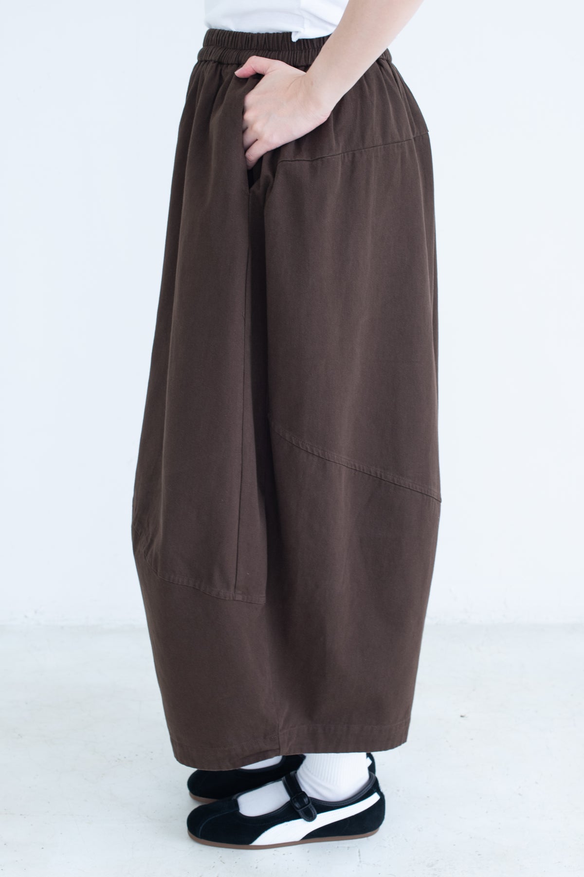 Curved Leg Trousers