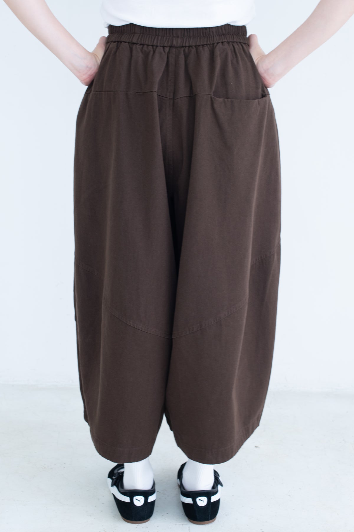 Curved Leg Trousers