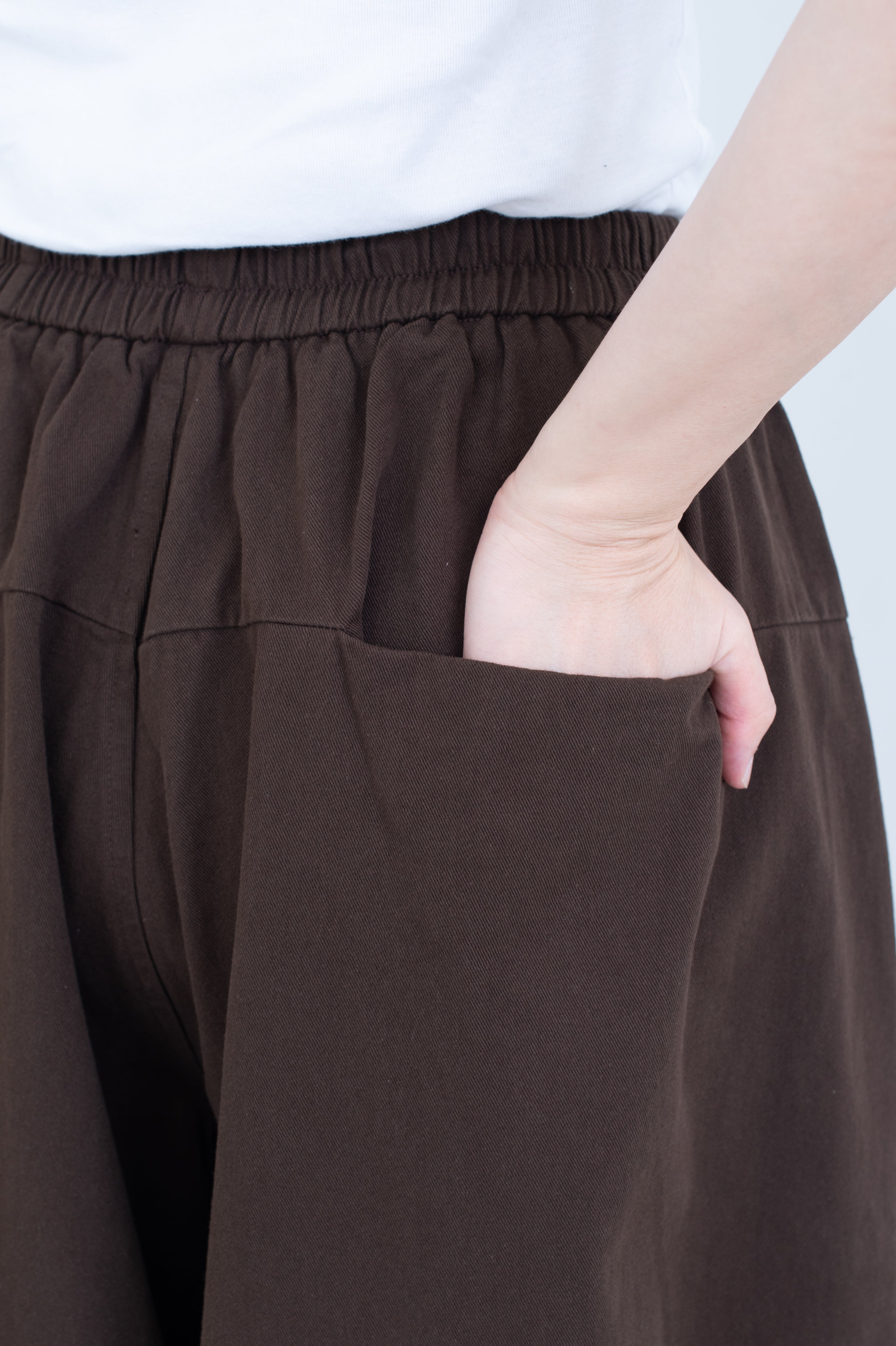 Curved Leg Trousers