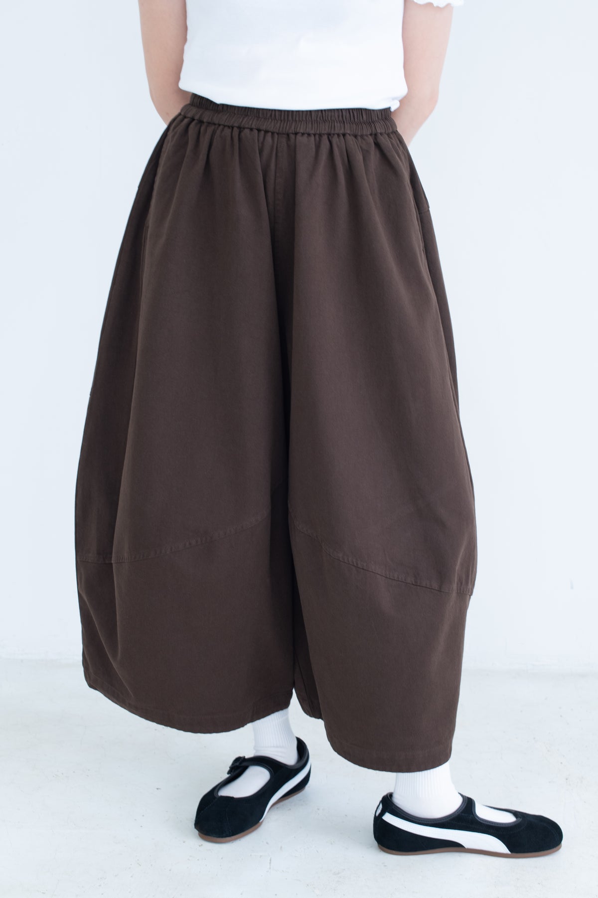 Curved Leg Trousers