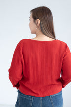 V-Neck Knit Cardigan