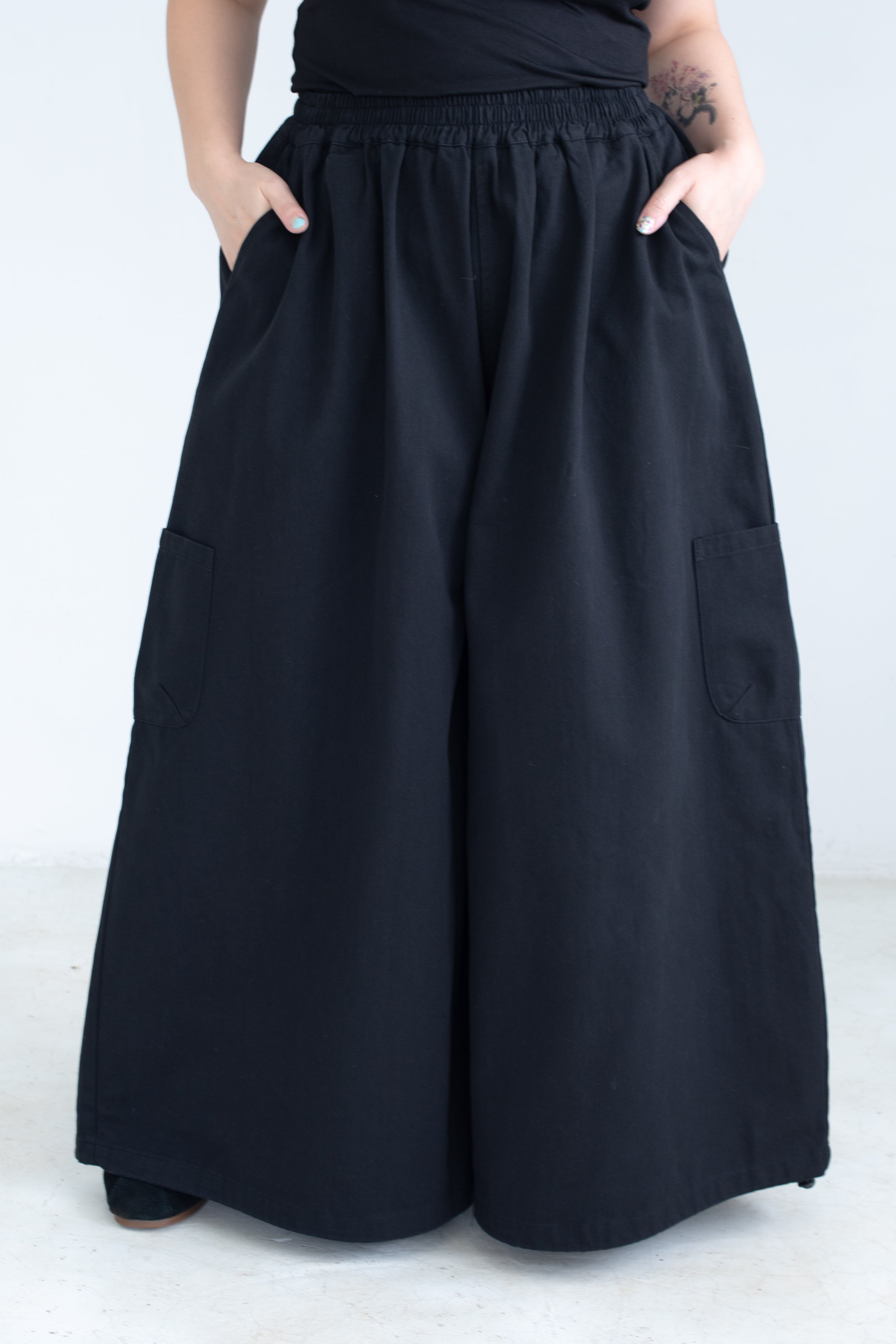 Ultra Wide-Leg Culottes