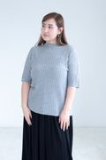 Mock Neck Knit Top