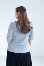 Mock Neck Knit Top