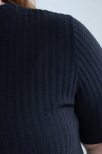 Mock Neck Knit Top