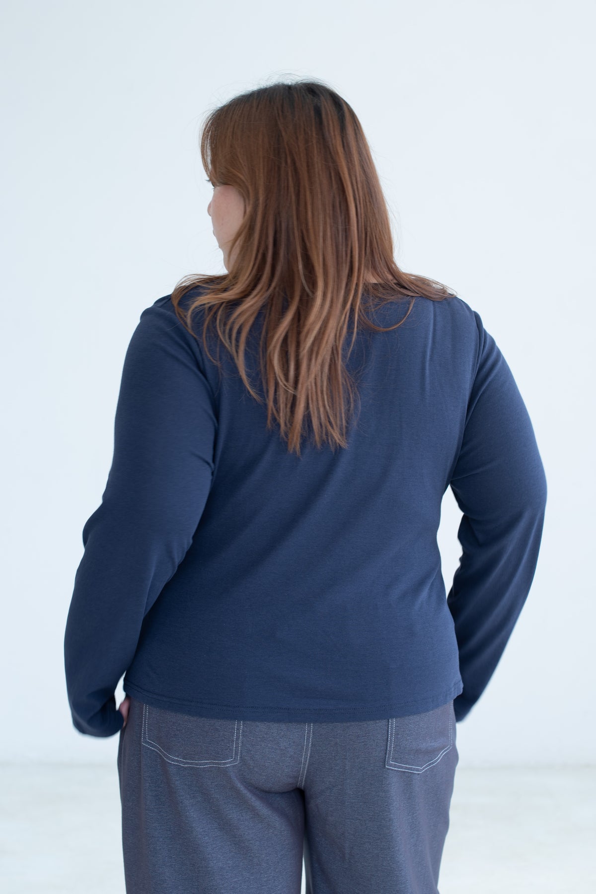 Asymmetric Twist Neck Top