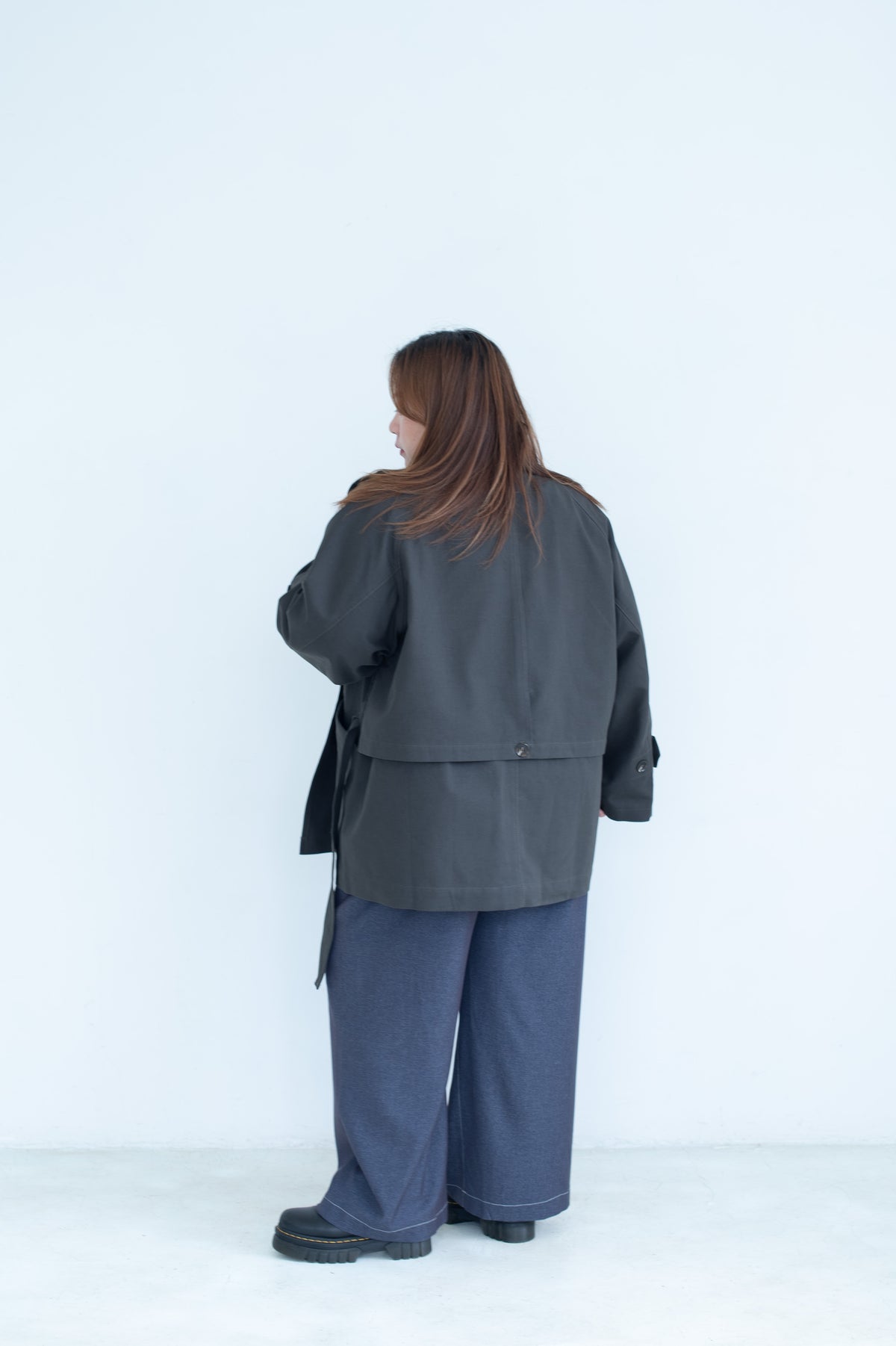 寬鬆廓形風衣