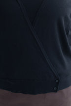 Layered Camisole Knit Cardigan