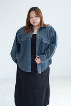 Vintage Denim Shirt Jacket