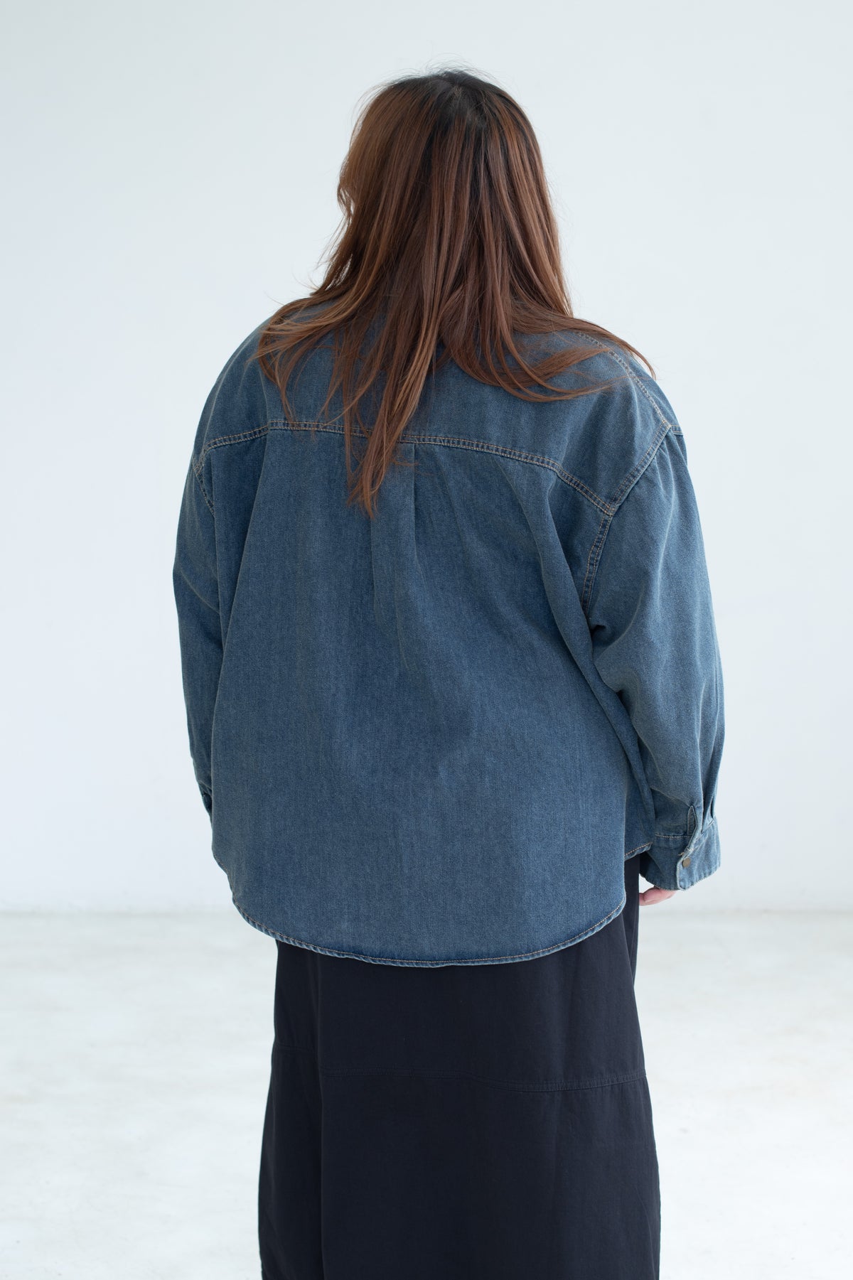 Vintage Denim Shirt Jacket