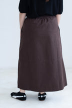 Utility A-Line Maxi Skirt