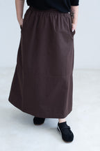 Utility A-Line Maxi Skirt