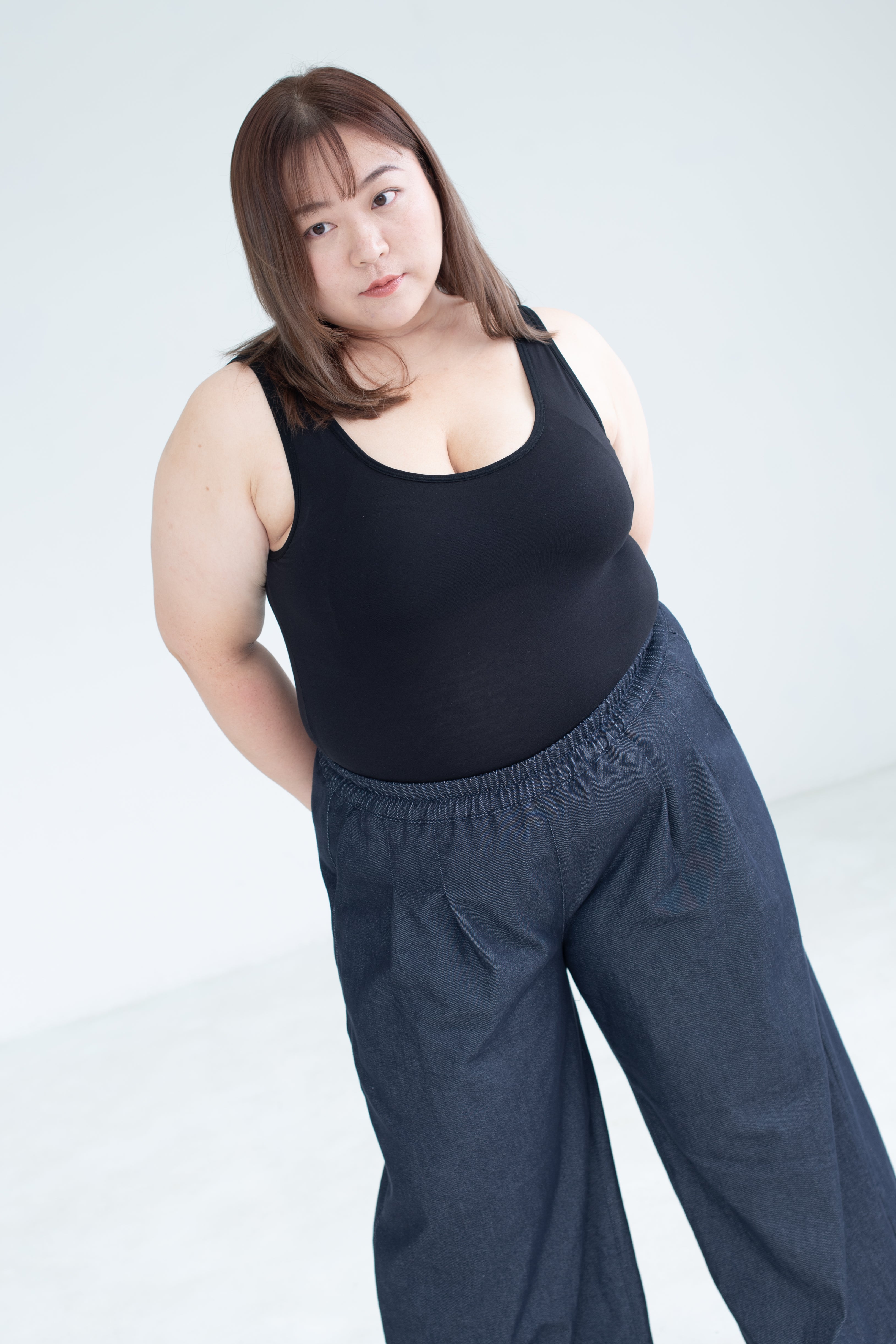 Bra Tank Top In Black