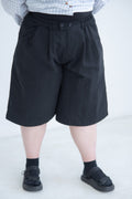 Mid-Length Wide Leg Trousers