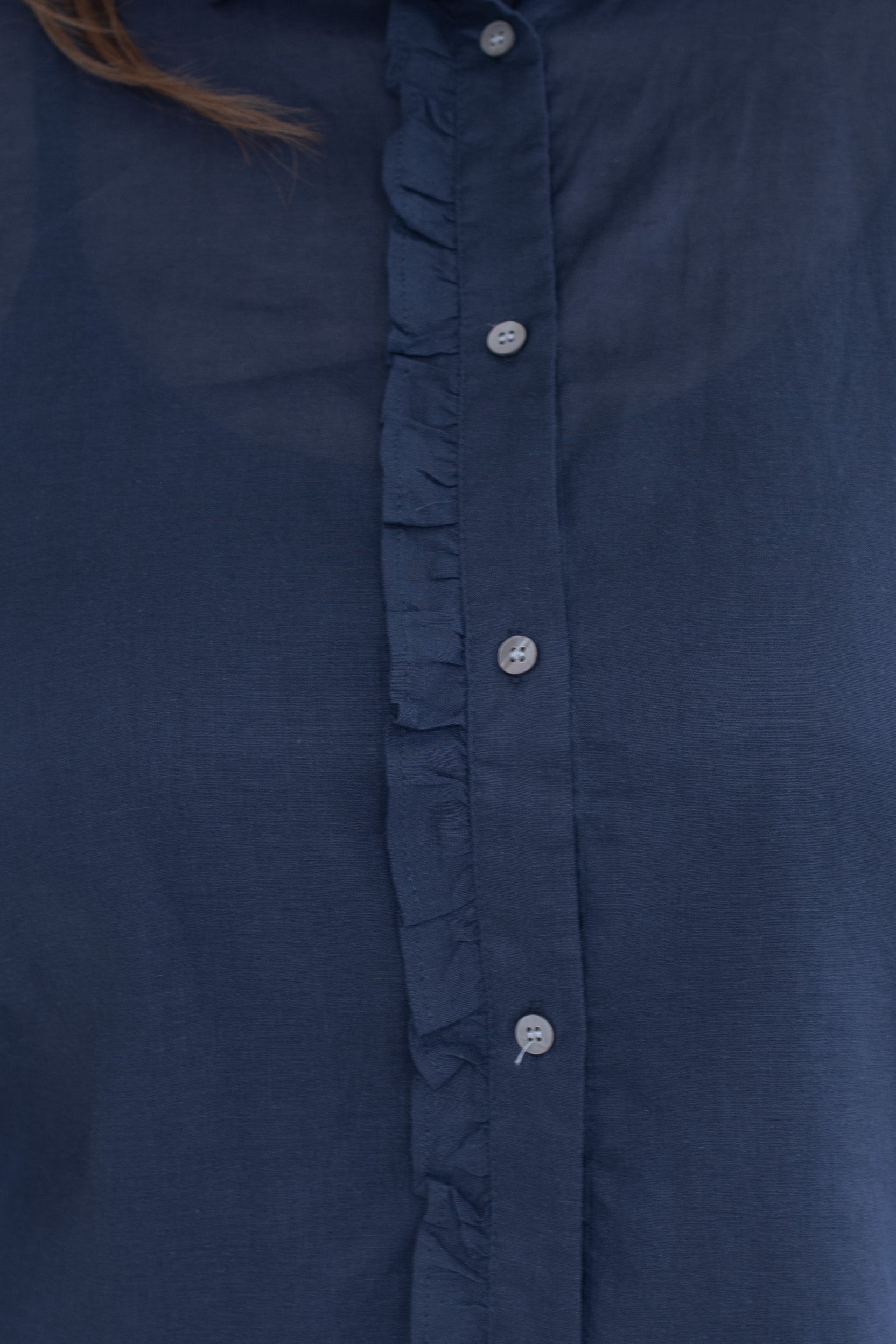 Frill Detail Shirt Top