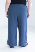 Everyday Denim Wide-Leg Trousers