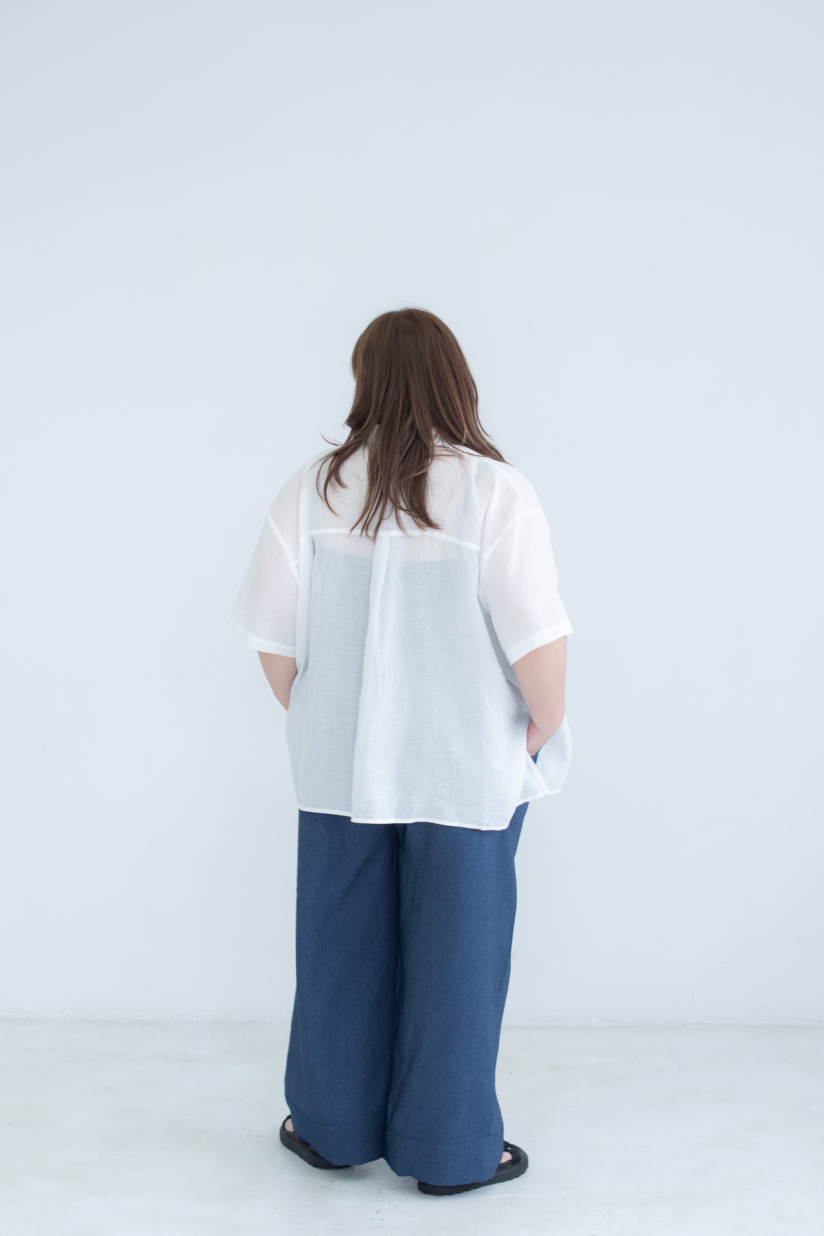 Frill Detail Shirt Top
