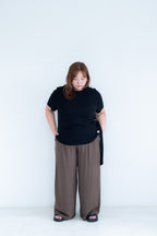 Side Drawstring Top