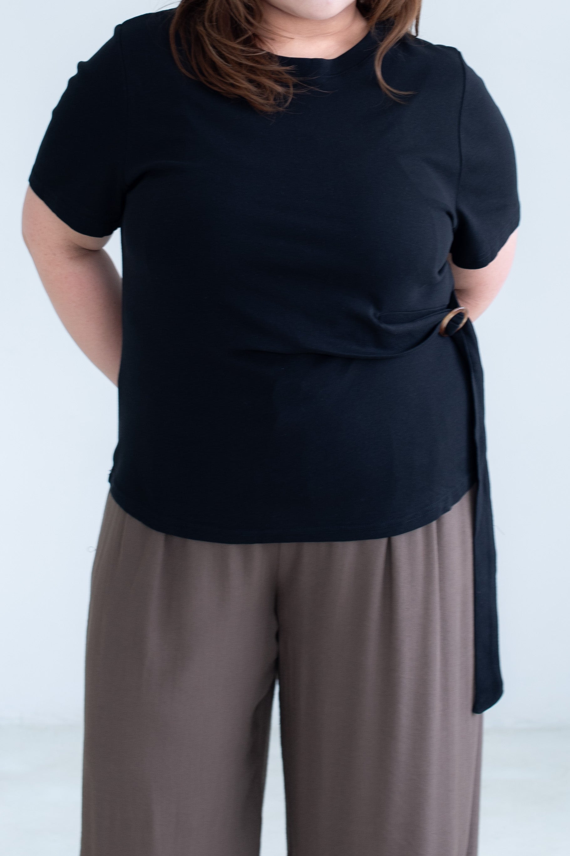 Side Drawstring Top