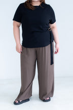 Side Drawstring Top