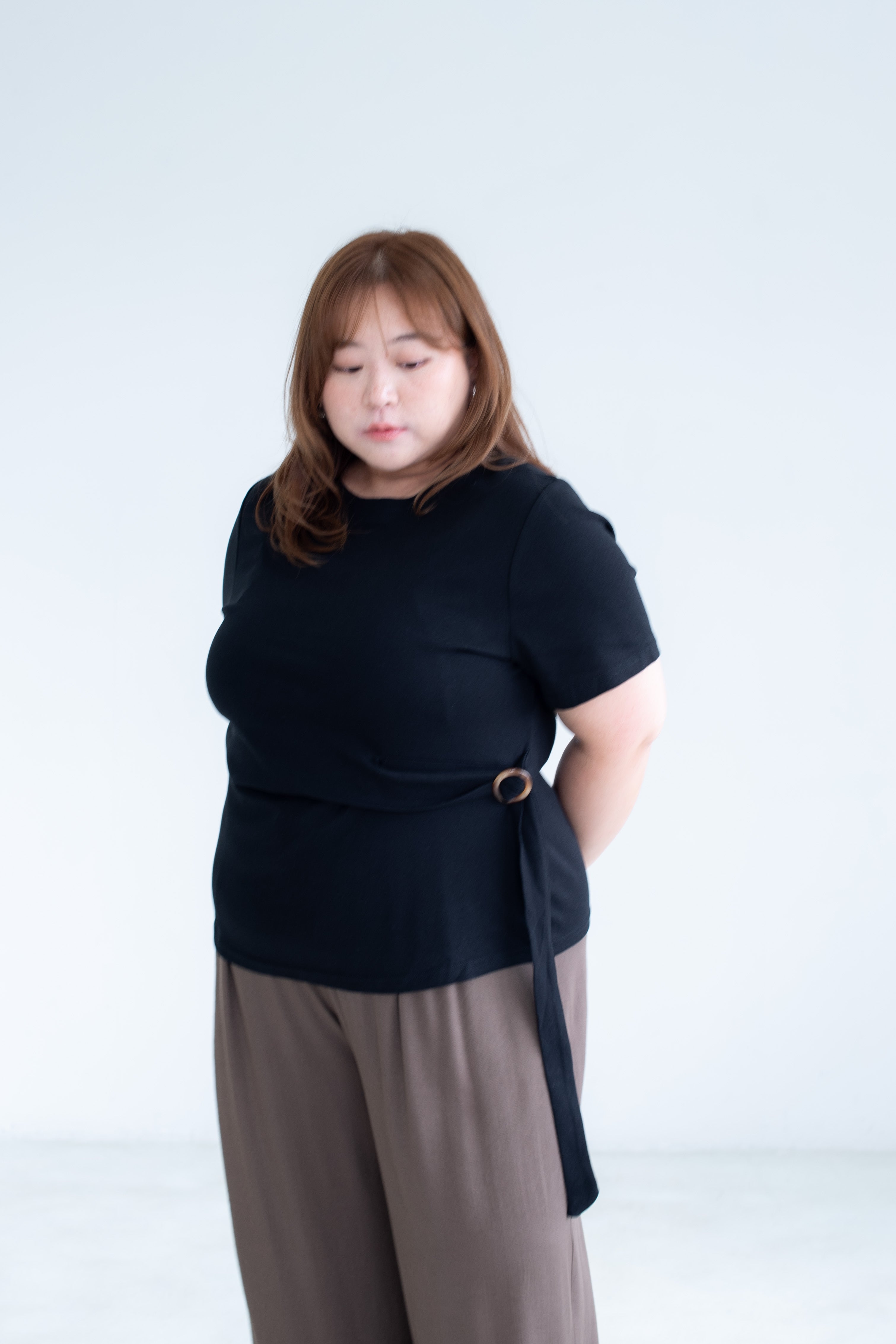 Side Drawstring Top